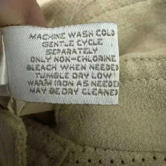 Chicos Women’s 3 US XL Beige Utility Vest Multiple Pockets Sleeveless Button Top - Picture 10 of 11